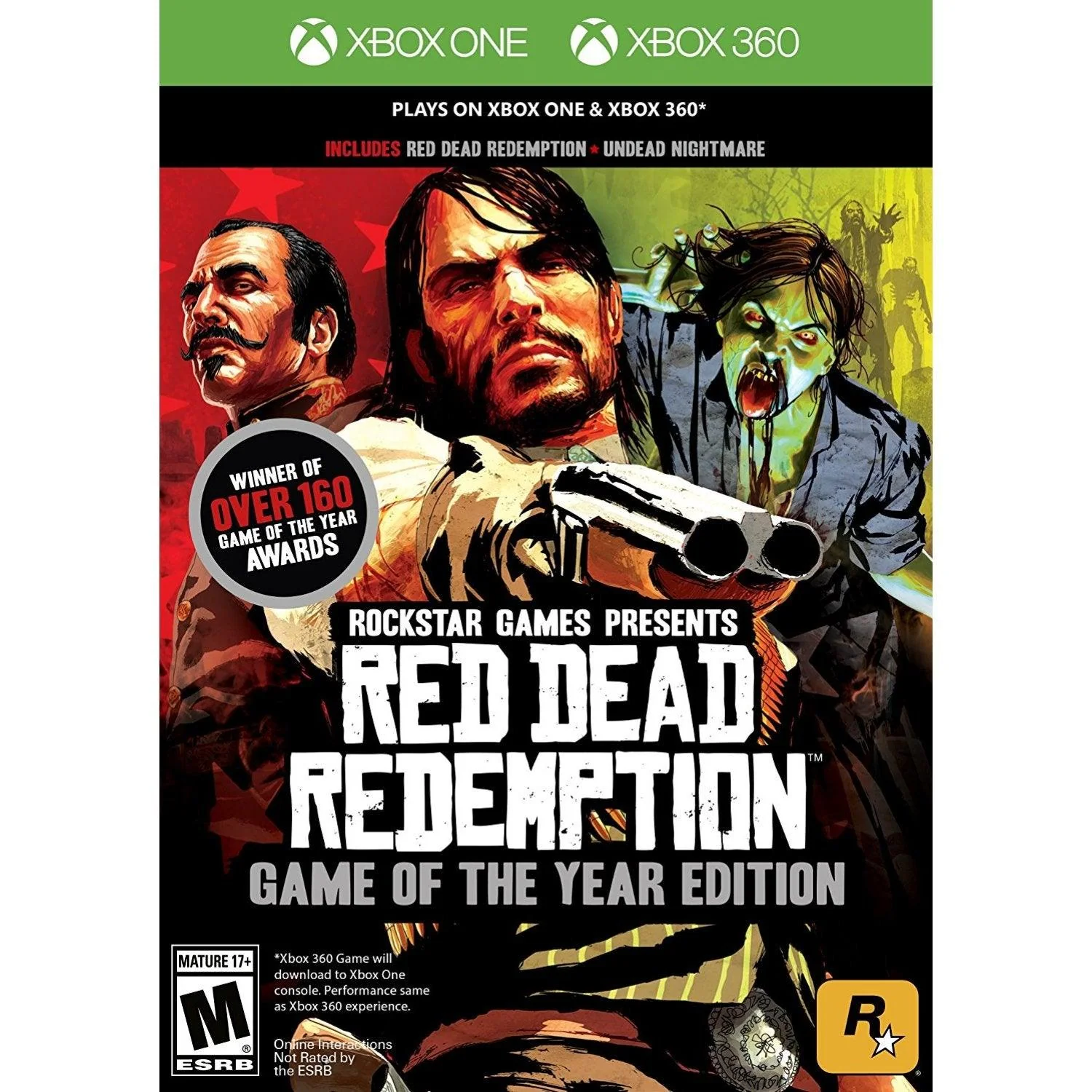 360 RED DEAD REDEMPTION GOTY NTSC (XB1 COMPATIBLE)