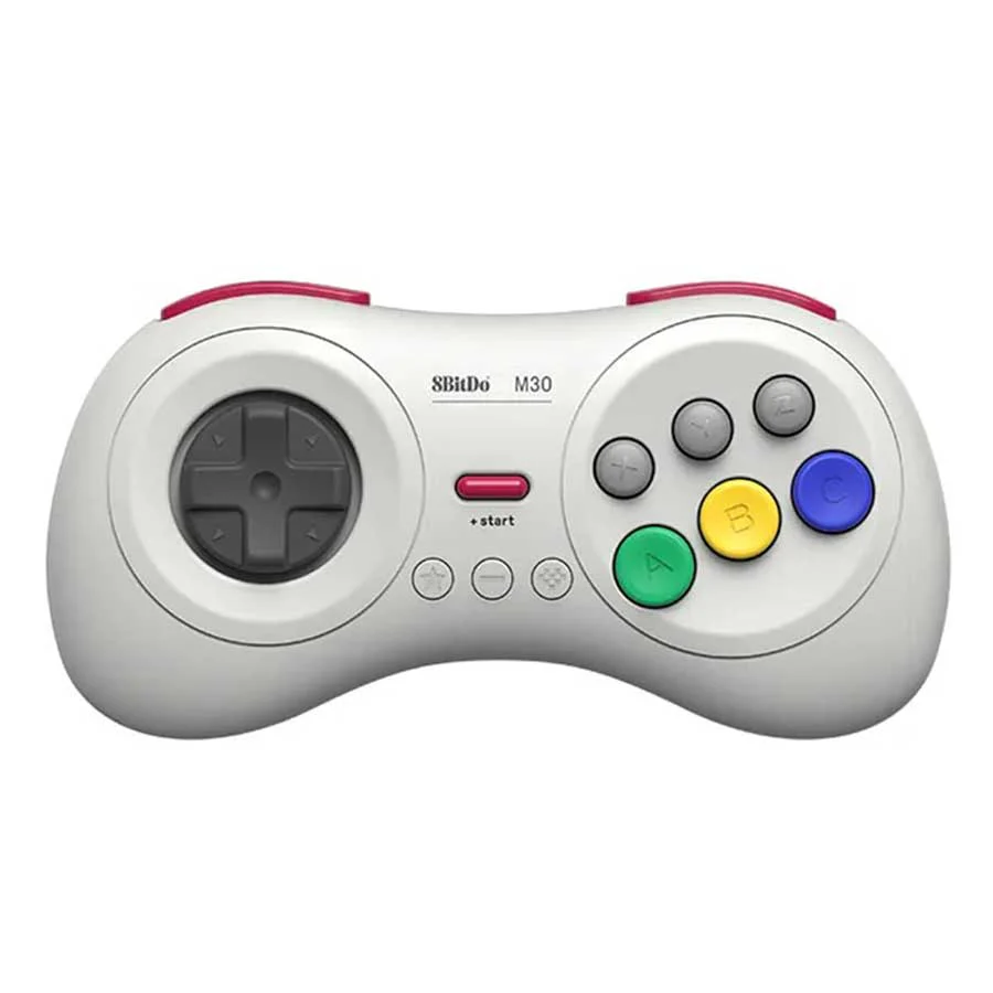 8Bitdo M30 Bluetooth Gamepad (Switch/ Windows/ Android/ MacOS/ Steam) (White) (80HA)