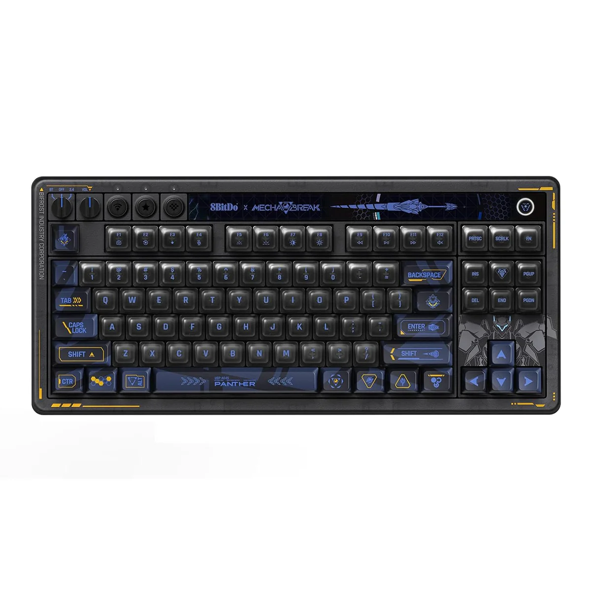 8Bitdo Retro 87 Mechanical Keyboard Mecha Break Panther Edition (85HD) - Image 10
