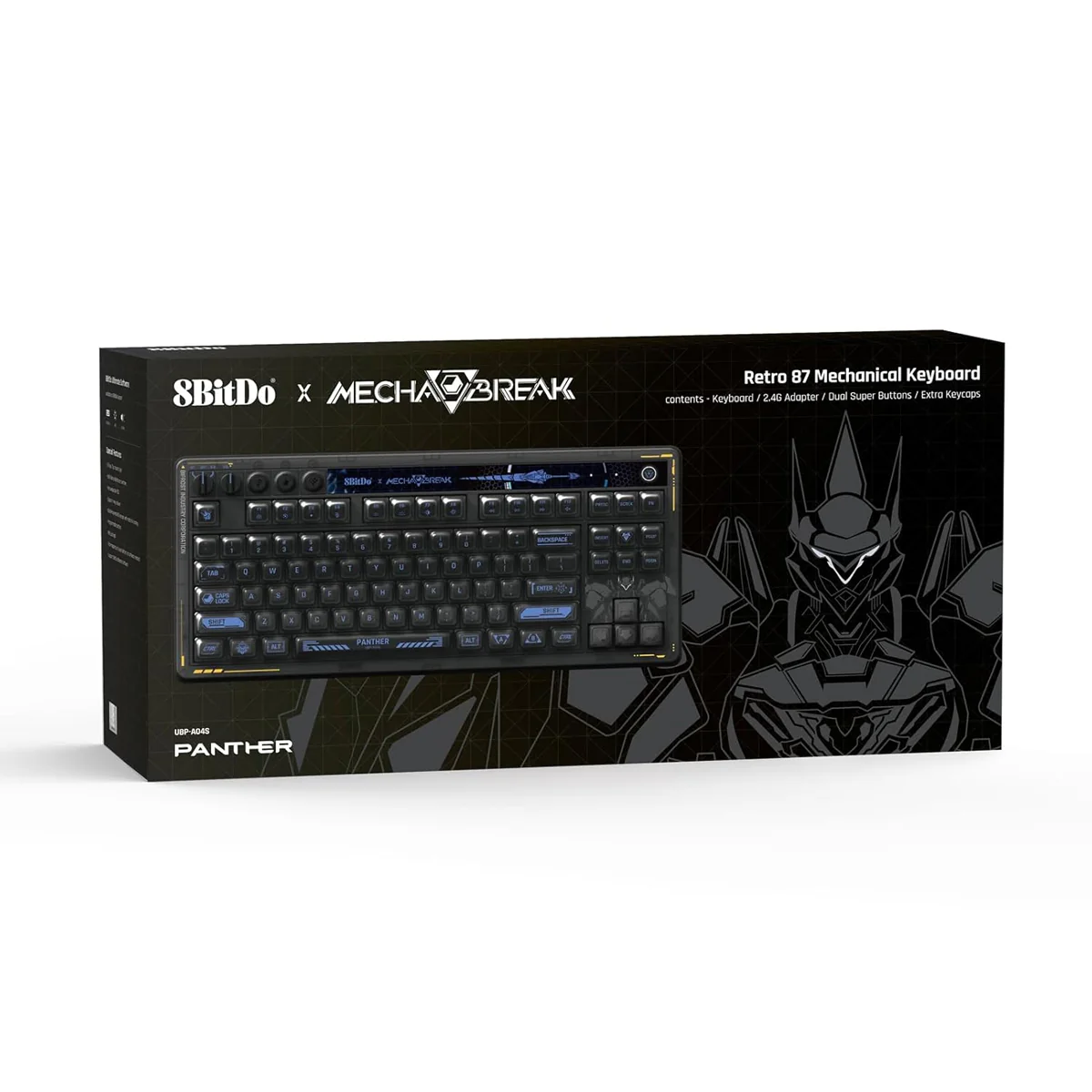 8Bitdo Retro 87 Mechanical Keyboard Mecha Break Panther Edition (85HD) - Image 13