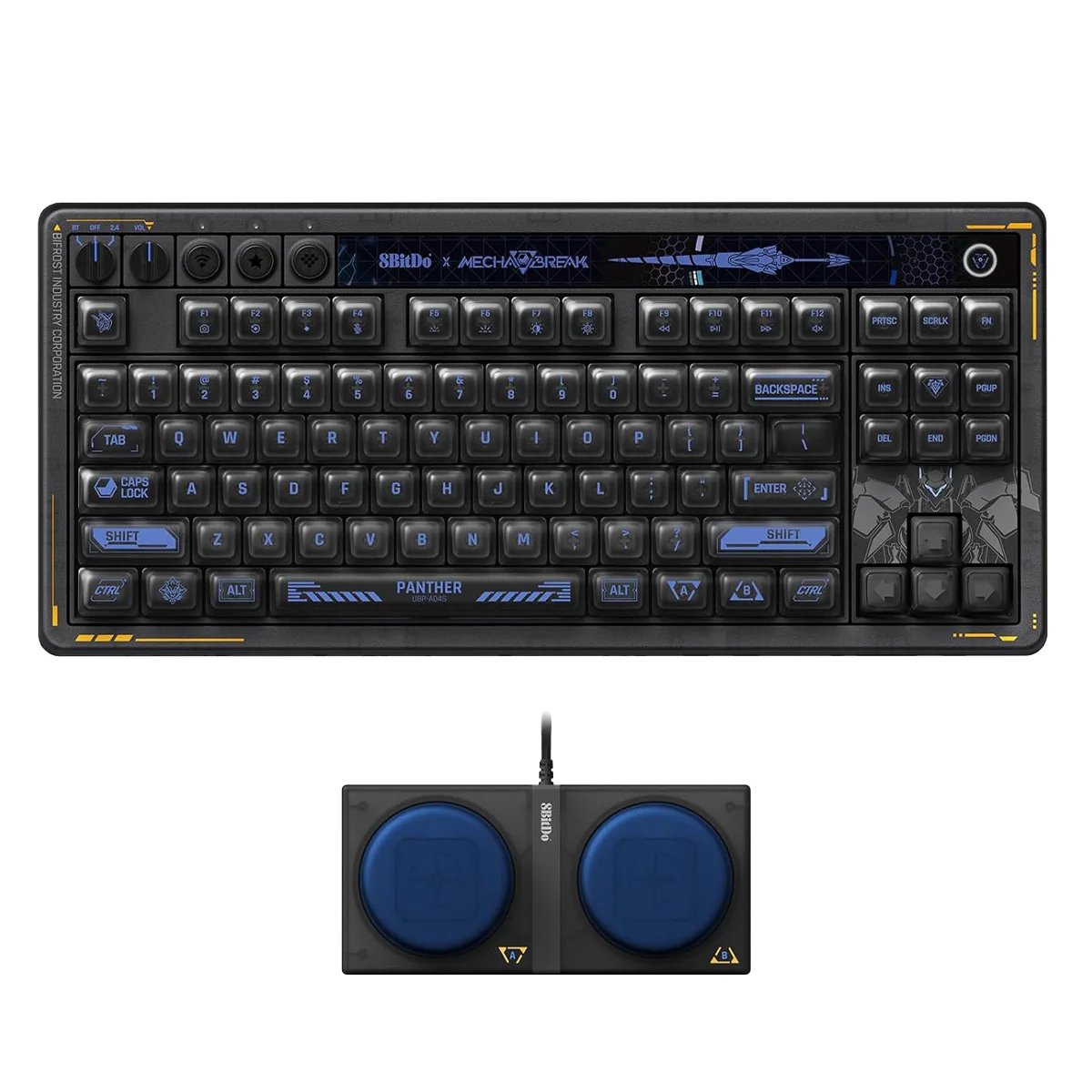 8Bitdo Retro 87 Mechanical Keyboard Mecha Break Panther Edition (85HD) - Image 14