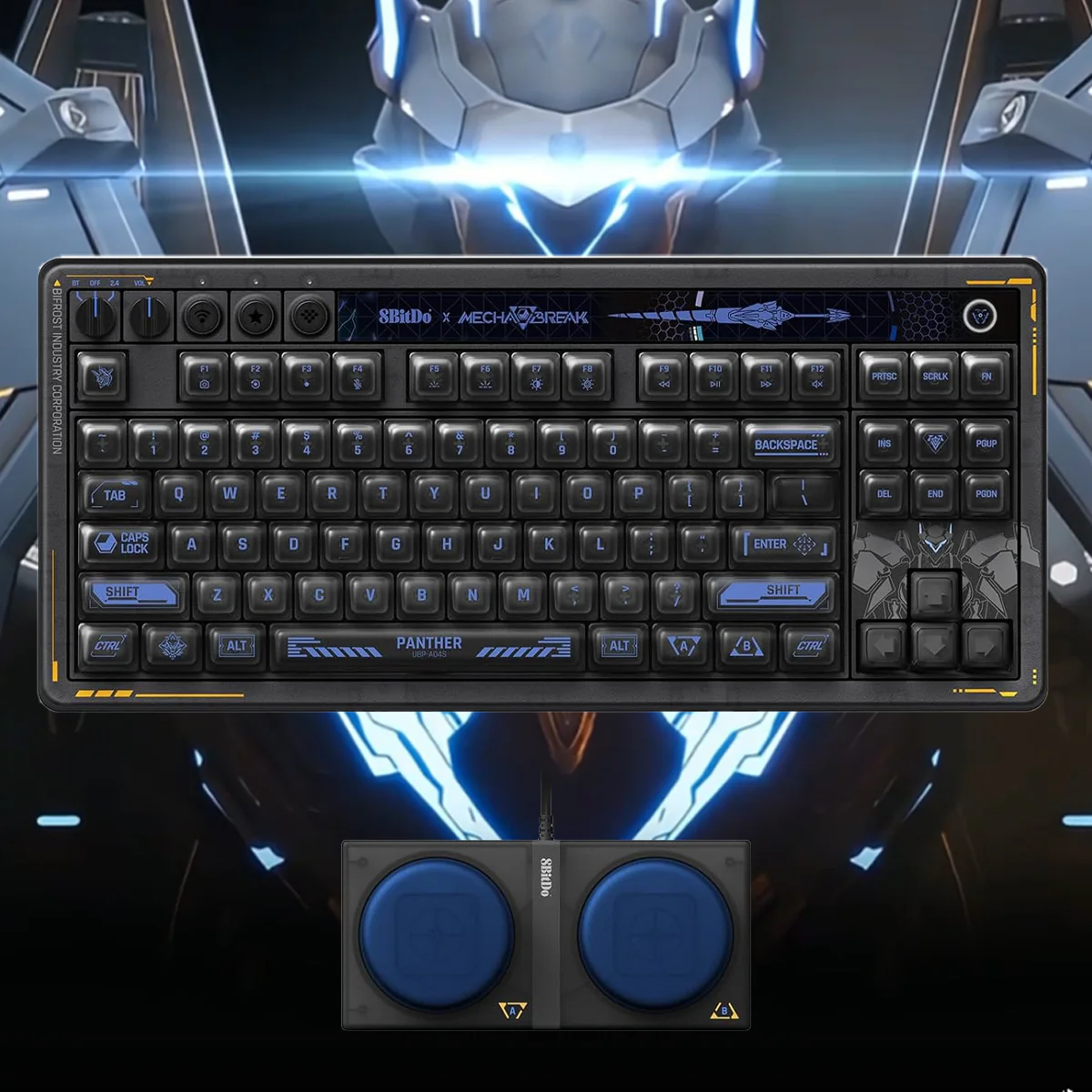 8Bitdo Retro 87 Mechanical Keyboard Mecha Break Panther Edition (85HD) - Image 2