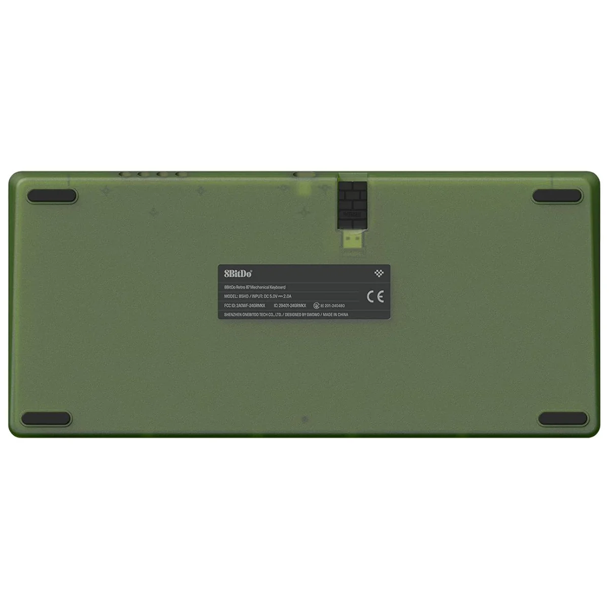 8Bitdo Retro 87 Mechanical Keyboard Xbox Edition (85HD) - Image 9
