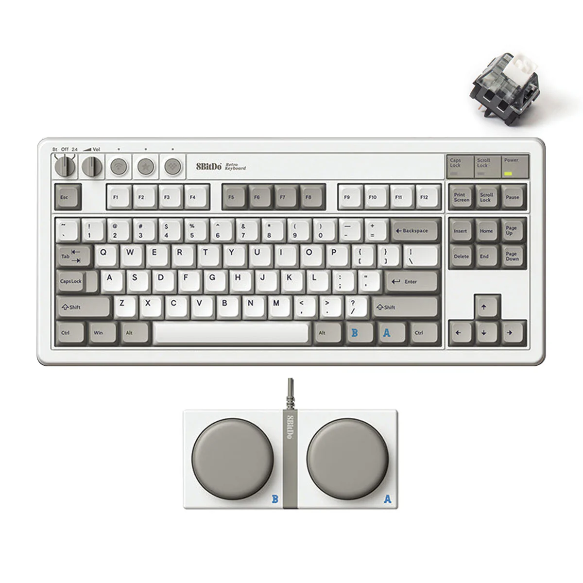 8Bitdo Retro Mechanical Keyboard (C64 Edition, M Edition, N Edition, Fami Edition) - Image 13