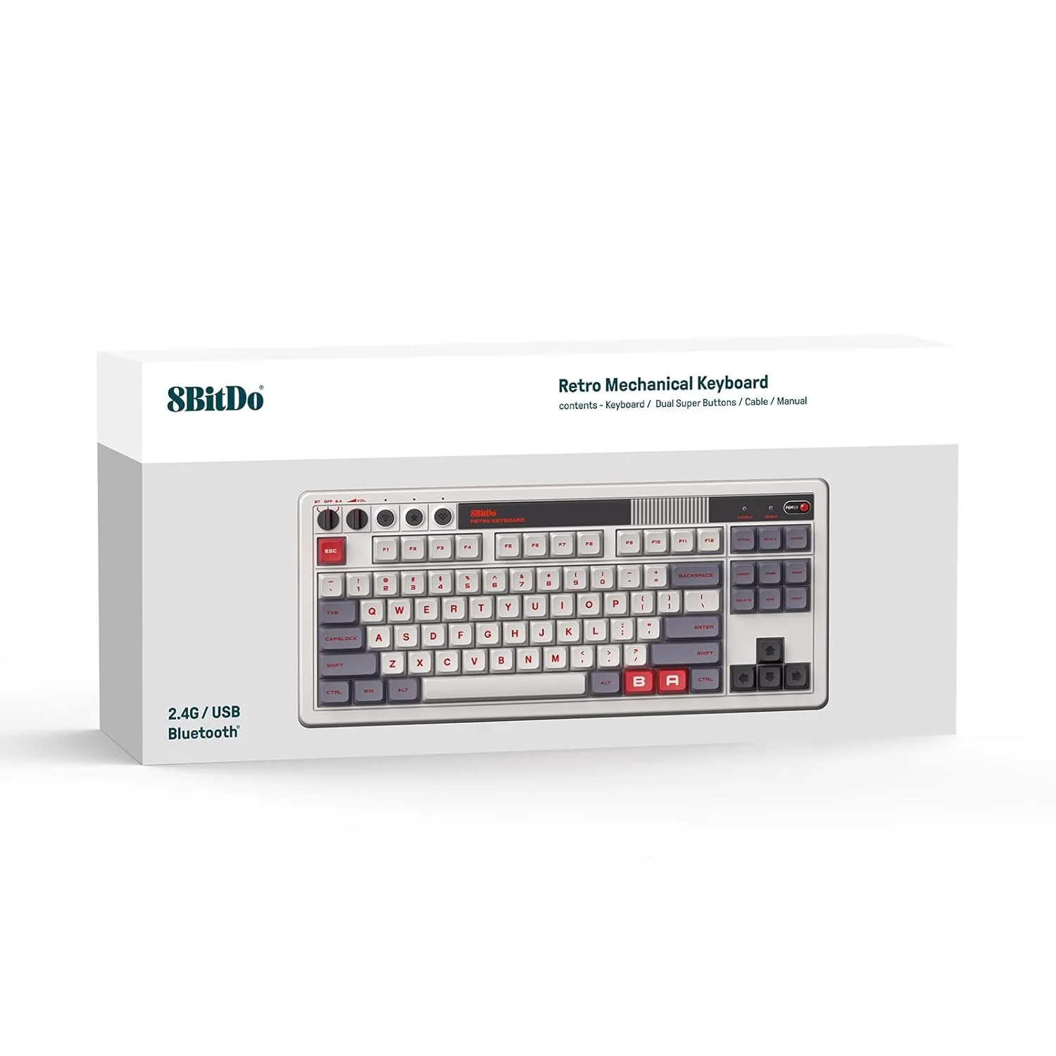 8Bitdo Retro Mechanical Keyboard (C64 Edition, M Edition, N Edition, Fami Edition) - Image 26
