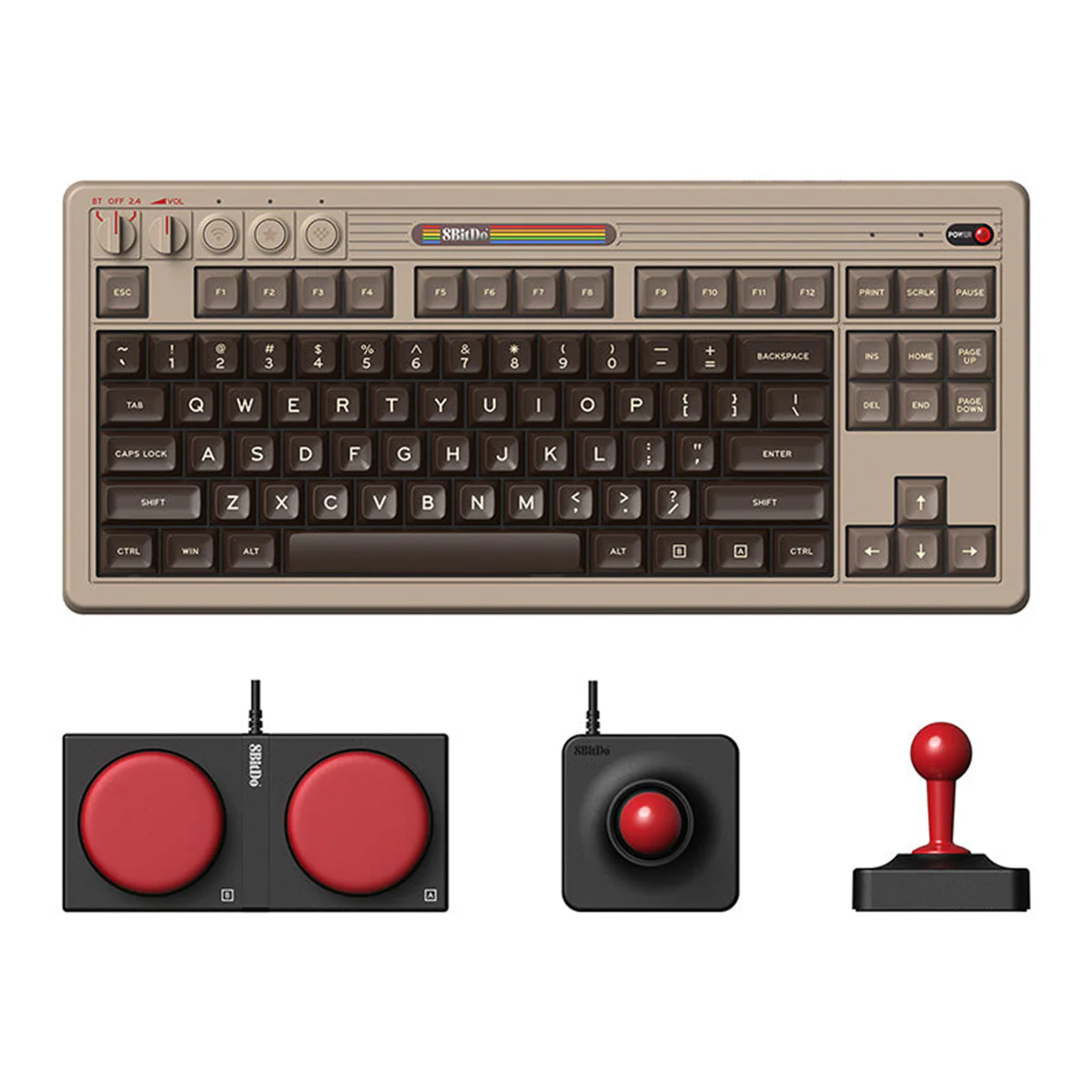 8Bitdo Retro Mechanical Keyboard (C64 Edition, M Edition, N Edition, Fami Edition) - Image 3