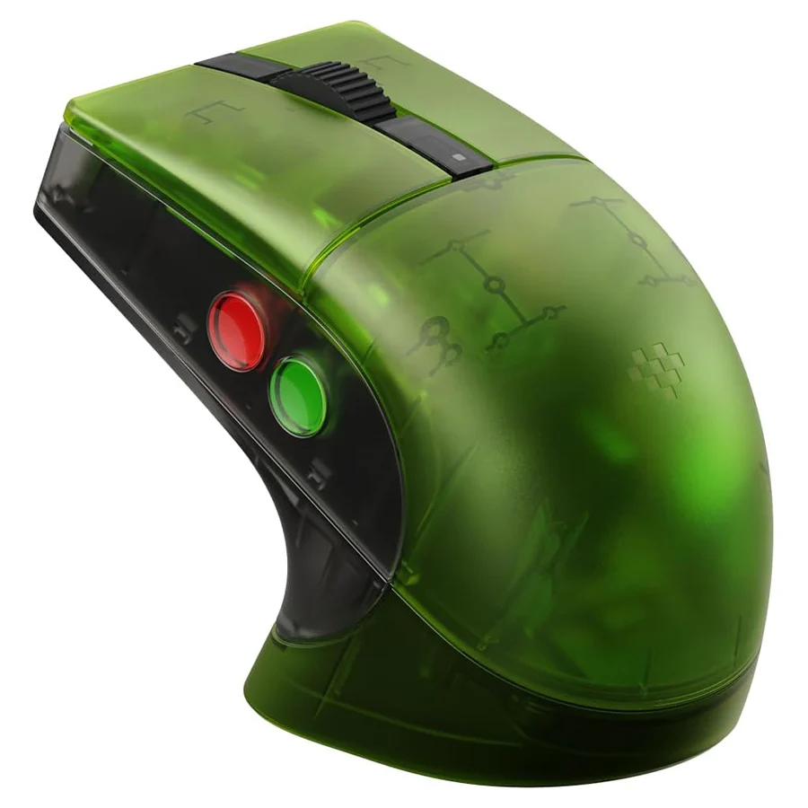 8Bitdo Retro R8 Tri-Mode Mouse with Charging Dock Xbox Edition (85CB) - Image 5