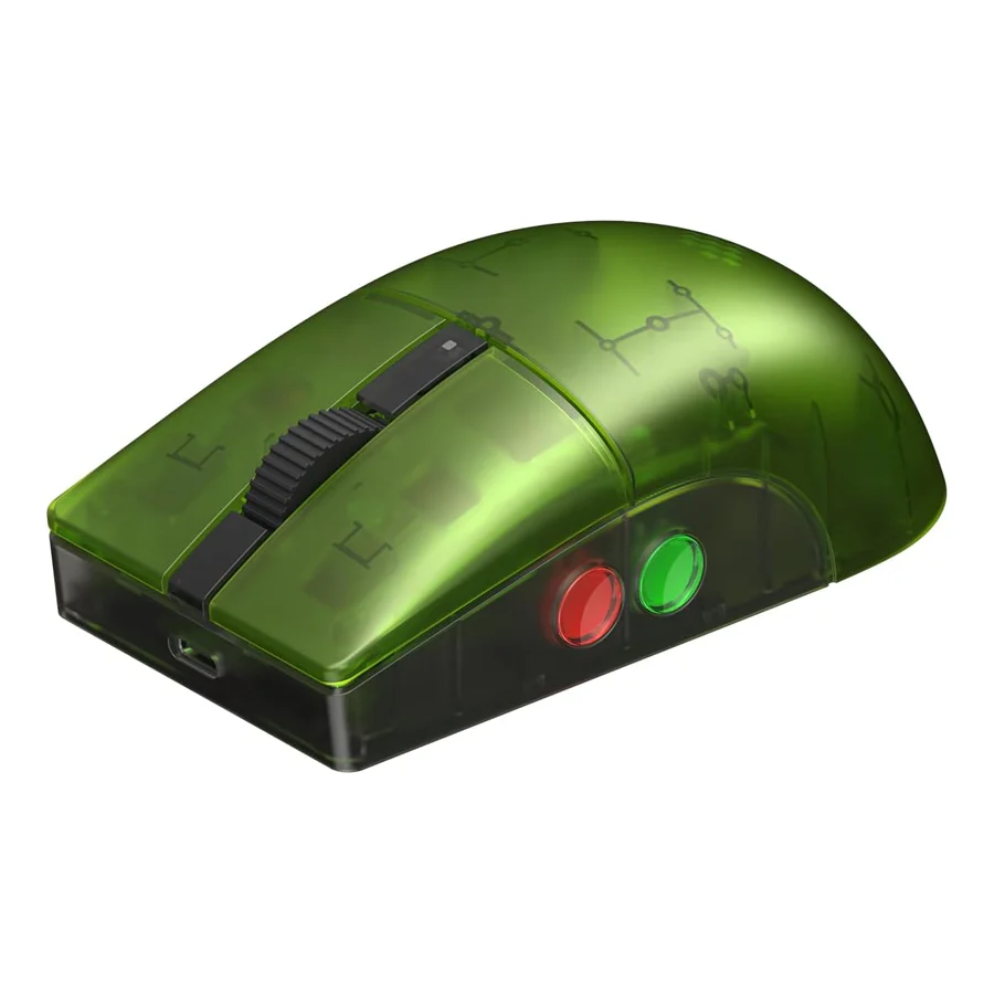 8Bitdo Retro R8 Tri-Mode Mouse with Charging Dock Xbox Edition (85CB) - Image 6