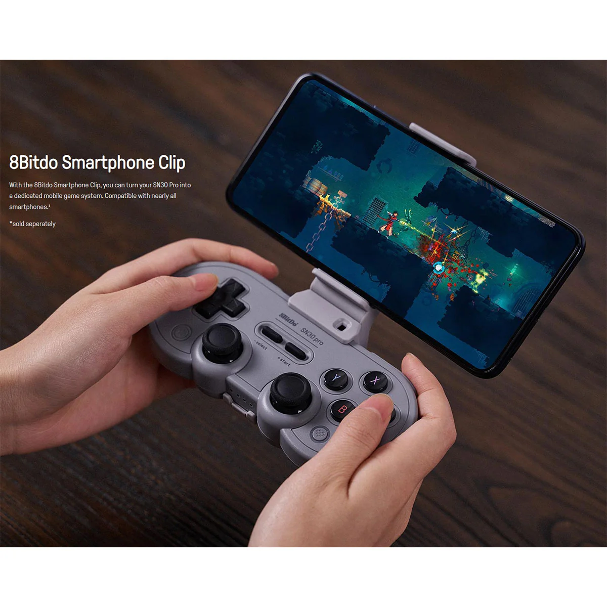 8bitdo SN30 Pro Bluetooth Gamepad Hall Edition Gray (Switch/Windows/Android/Apple/Steam) (80DM) - Image 6