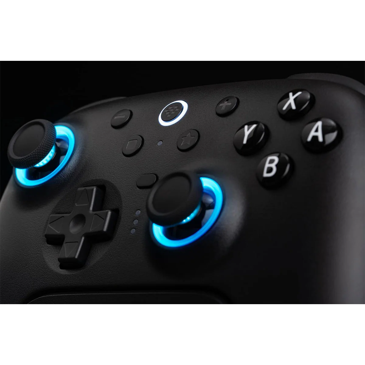8BitDo Ultimate 2 Bluetooth Controller with TMR Joysticks, Switchable Hall Effect/ Tactile Triggers, Vibration & Motion Control, RGB Fire Ring with Charging Dock for Nintendo Switch/Windows PC/N-Switch Pro Controller (Black, White) (80ND) - Image 13