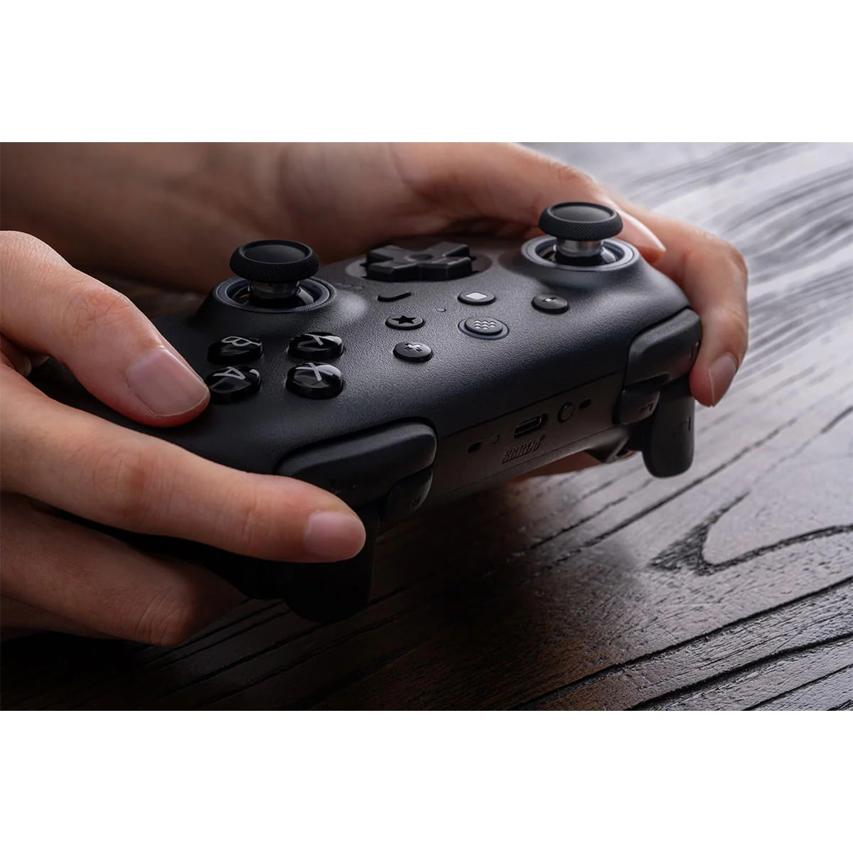 8BitDo Ultimate 2 Bluetooth Controller with TMR Joysticks, Switchable Hall Effect/ Tactile Triggers, Vibration & Motion Control, RGB Fire Ring with Charging Dock for Nintendo Switch/Windows PC/N-Switch Pro Controller (Black, White) (80ND) - Image 17