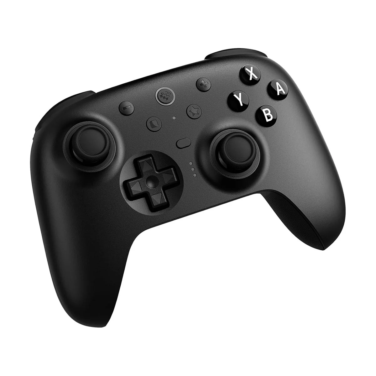 8BitDo Ultimate 2 Bluetooth Controller with TMR Joysticks, Switchable Hall Effect/ Tactile Triggers, Vibration & Motion Control, RGB Fire Ring with Charging Dock for Nintendo Switch/Windows PC/N-Switch Pro Controller (Black, White) (80ND) - Image 3