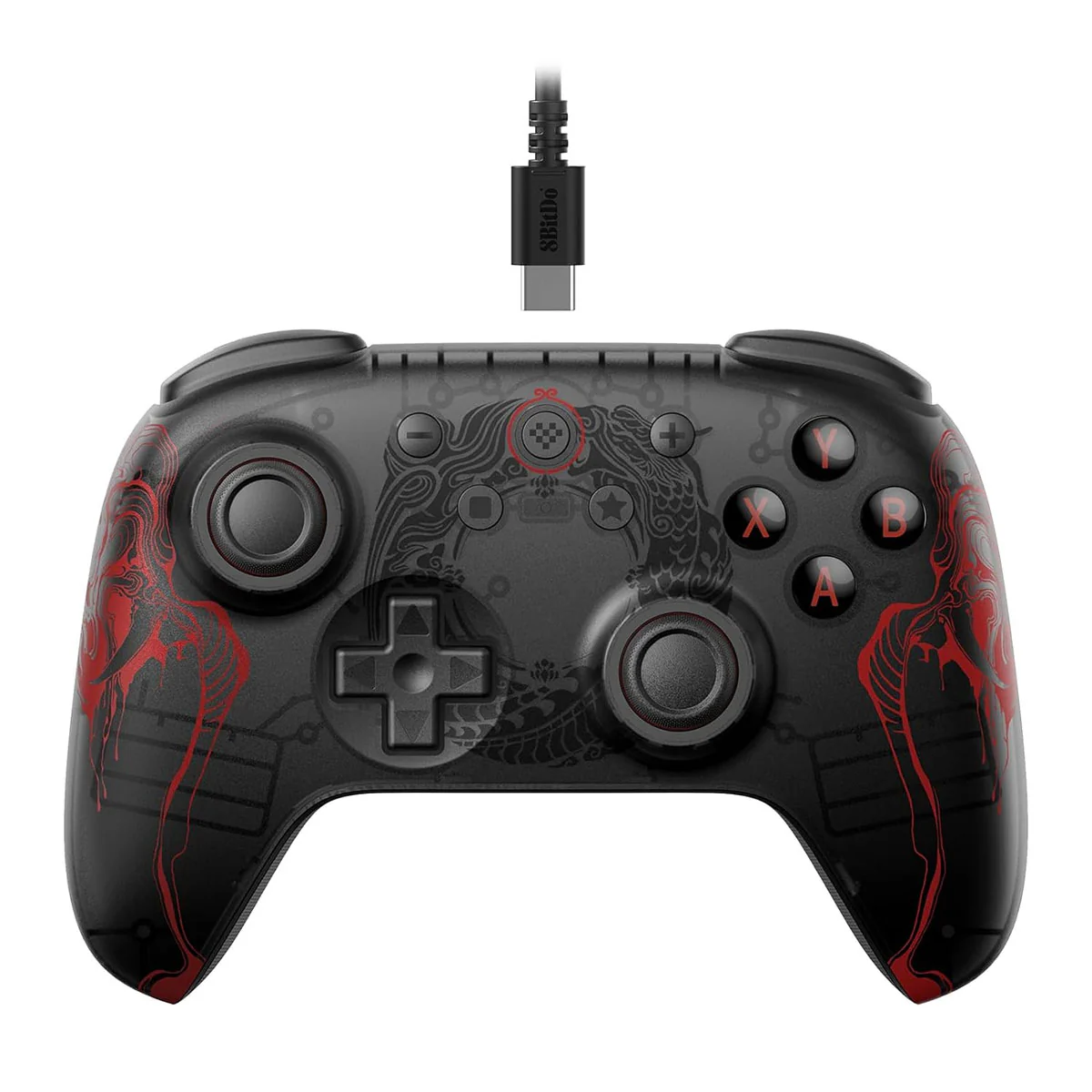 8Bitdo Ultimate 2C Wired Controller for Windows/ Android (Black Myth: Wukong) (82CD) - Image 2