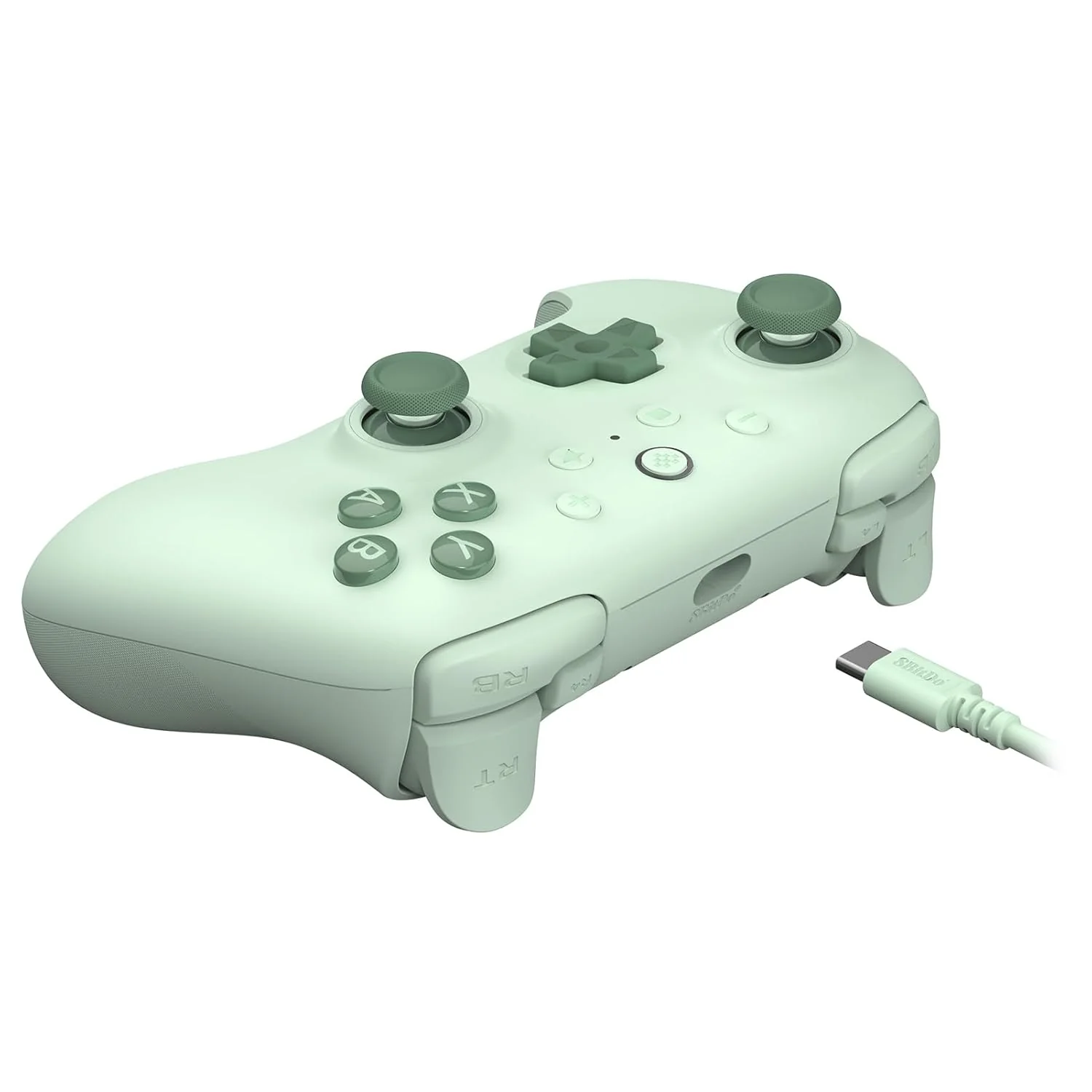 8Bitdo Ultimate 2C Wired Controller for Windows/ Android/ Raspberry Pi (82CD) (Green Edition, Peach Edition, Purple Edition, Mint Edition) - Image 3