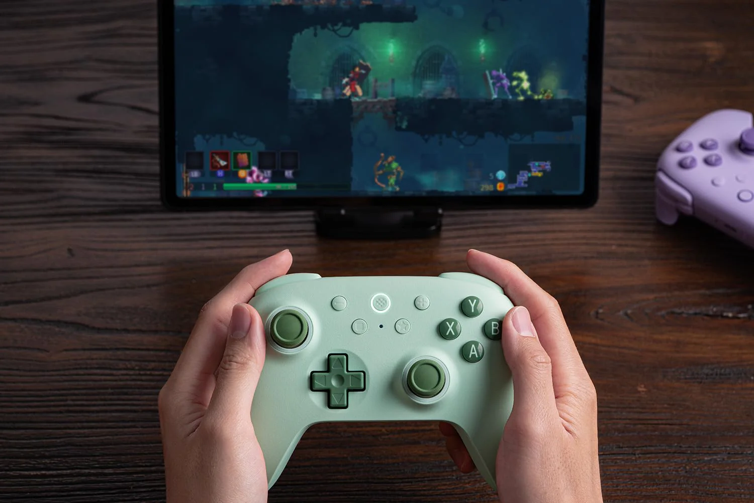 8Bitdo Ultimate 2C Wireless Controller For Windows/ Android (81HD) (Green Edition, Peach Edition, Purple Edition, Mint Edition) - Image 6
