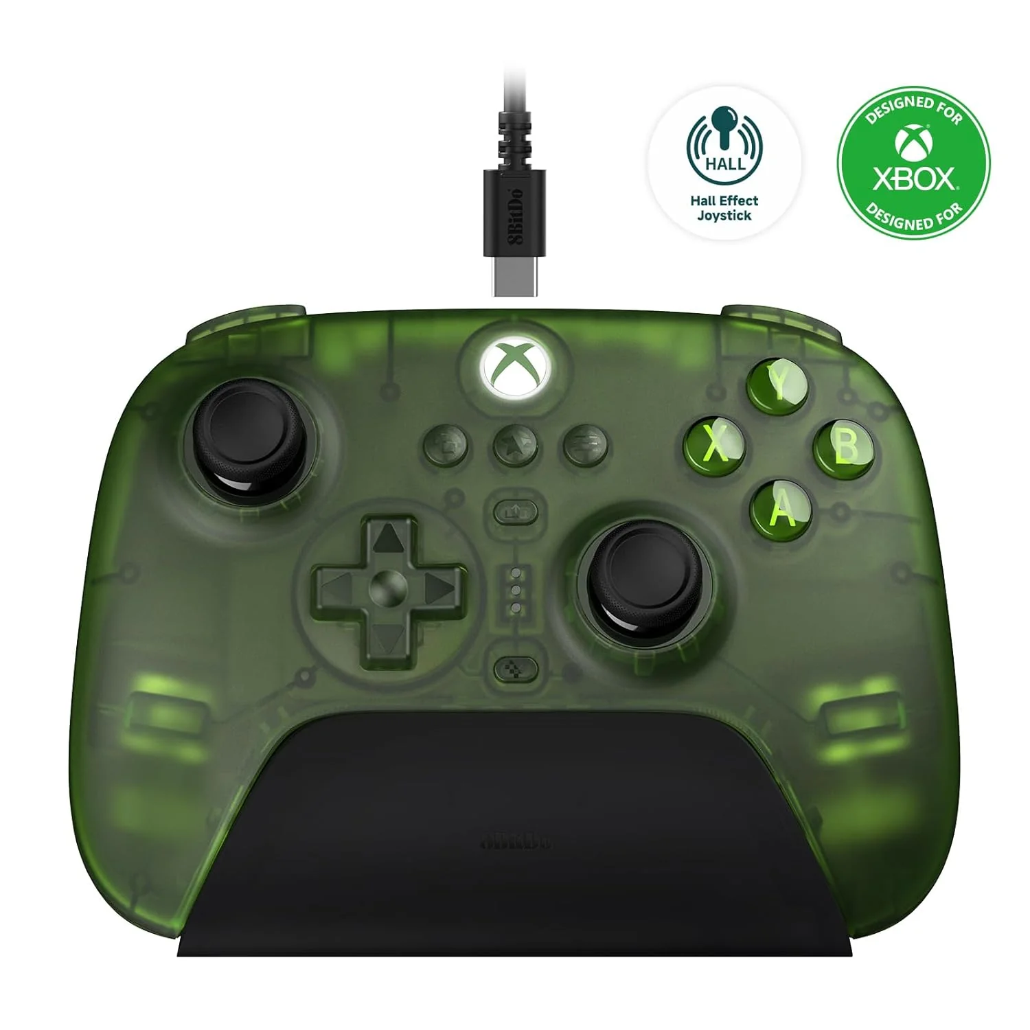 8Bitdo Ultimate 3-Mode Controller For Xbox + Game Pass Code (81HB) (Black, White, Jade) - Image 17
