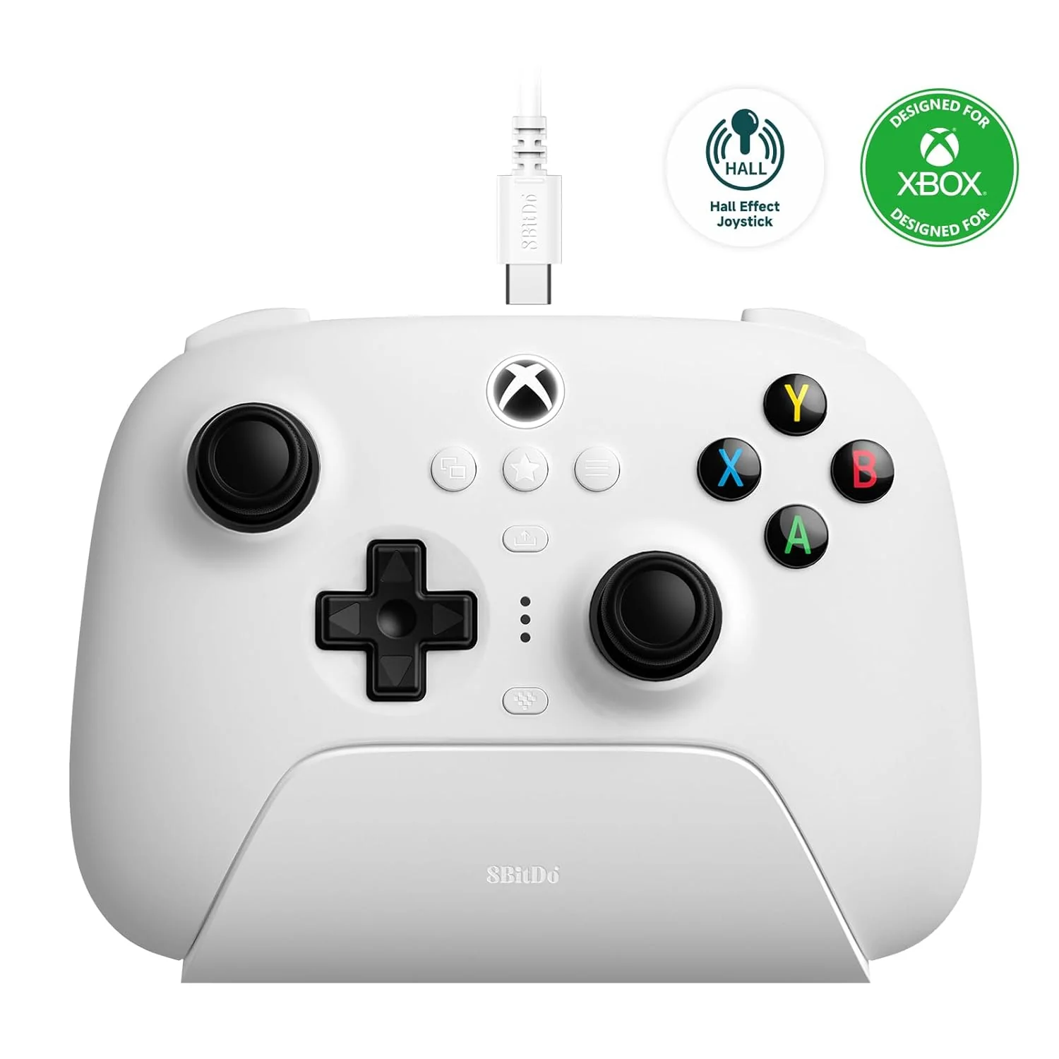 8Bitdo Ultimate 3-Mode Controller For Xbox + Game Pass Code (81HB) (Black, White, Jade) - Image 9