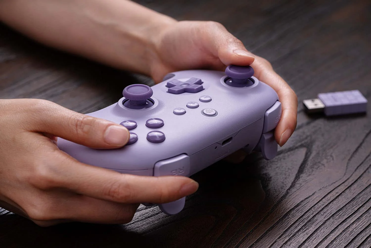 8BITDO Ultimate C Wireless 2.4G Controller (Windows/Android/Raspberry Pi) (Purple Edition) (81HC) - Image 6