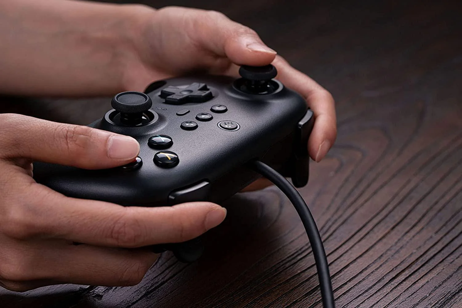 8BITDO Ultimate Wired Controller For (Switch/Windows/Android (Black Edition) (82CA02) - Image 7