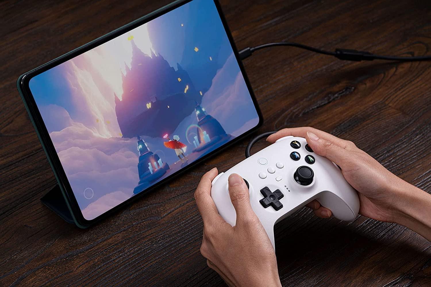 8BITDO Ultimate Wired Controller For Switch/Windows/Android (White Edition) (82CA01) - Image 7