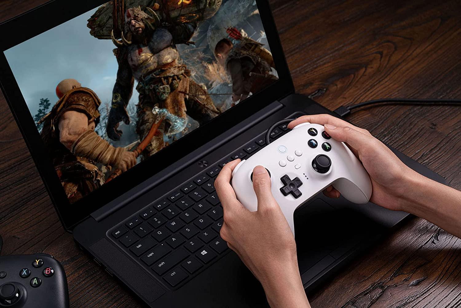 8BITDO Ultimate Wired Controller For Switch/Windows/Android (White Edition) (82CA01) - Image 8