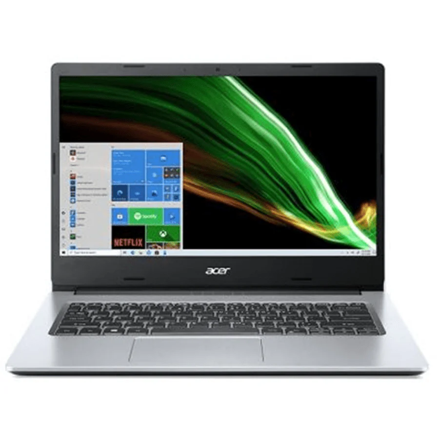 ACER ASPIRE 3 A314-35-P4BJ Laptop (Pure Silver) | 14" HD | Pentium Silver N6000 | 8GB LPDDR4 | 256GB SSD  | INTEL UHD | WIN10 + ACER Entry Run Rate Backpack E-1620-P (LZBPKM6B12) - Image 3
