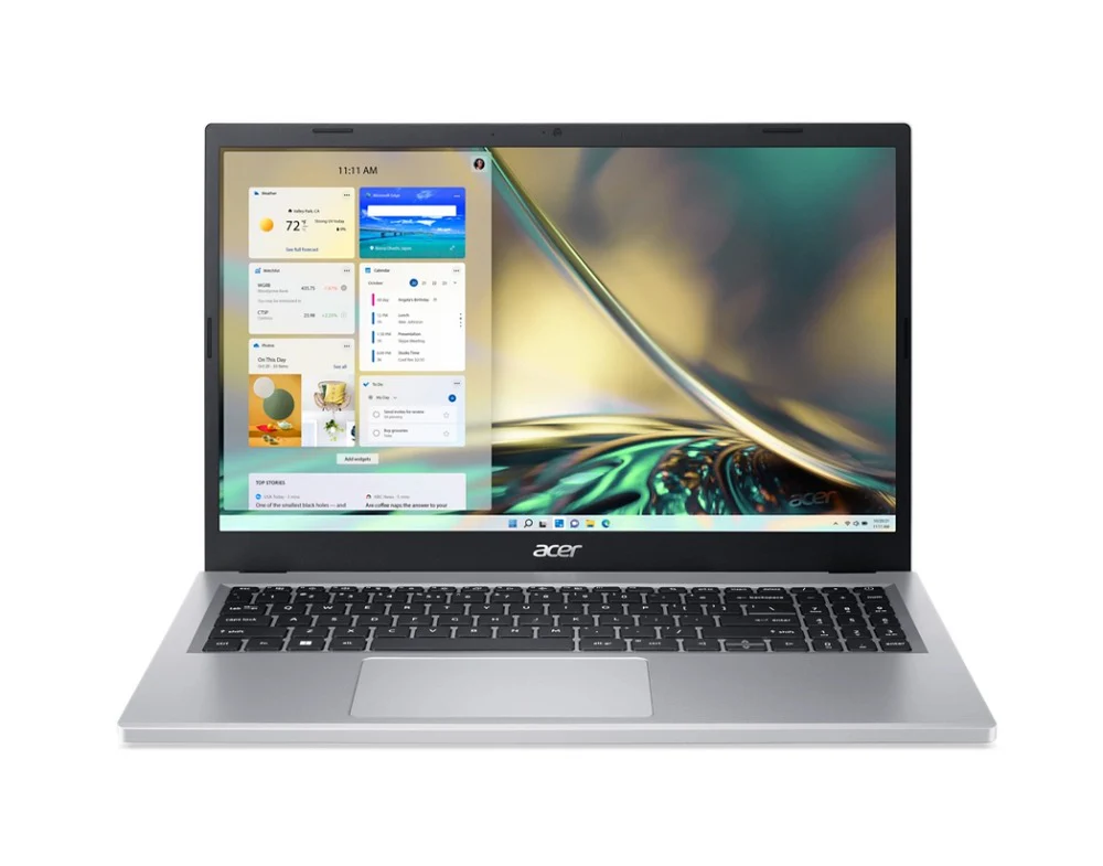 Acer Aspire 3 A315-59-729S Laptop (Pure Silver) | 15.6” FHD (1920 x 1080) | i7 1255U | 8GB RAM | 512GB SSD | Intel Iris Xe Graphics | Windows 11 Home | Acer Entry Run Rate Backpack E-1620-P - Image 2