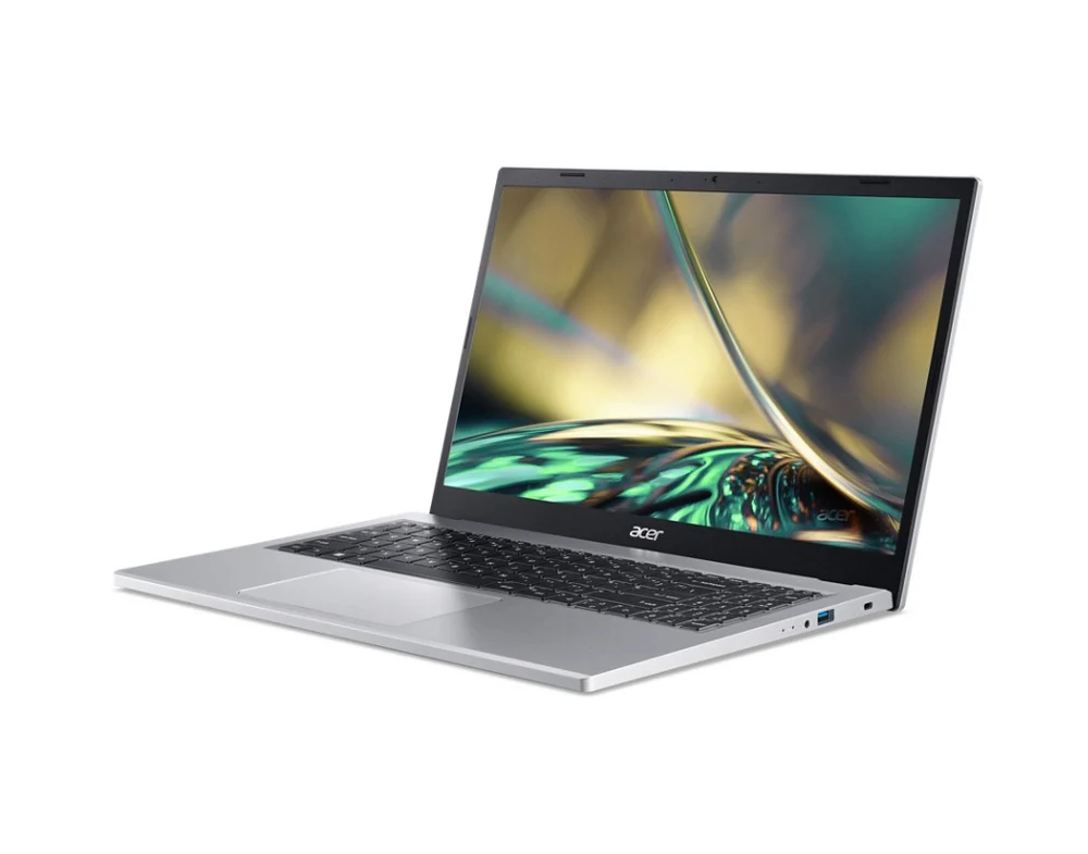 Acer Aspire 3 A315-59-73TN Laptop (Pure Silver) | 15.6” FHD (1920 x 1080) | i7 1255U | 8GB RAM | 512GB SSD | Intel Iris Xe Graphics | Windows 11 Home | Acer Entry Run Rate Backpack E-1620-P - Image 3