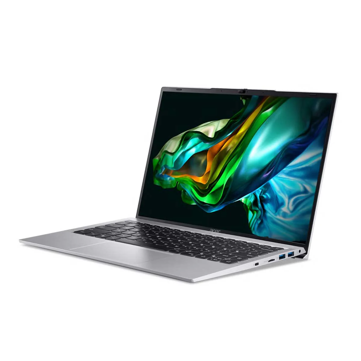 Acer Aspire Lite AL14-51M-57H1 Laptop (Pure Silver) | 14" WUXGA (1920x1200) IPS | i5-1235U | 8GB RAM | 512GB SSD | Intel UHD Graphics | Windows 11 Home | MS Office Home & Student 2021 | Acer Entry Run Rate Backpack E-1620-P - Image 5