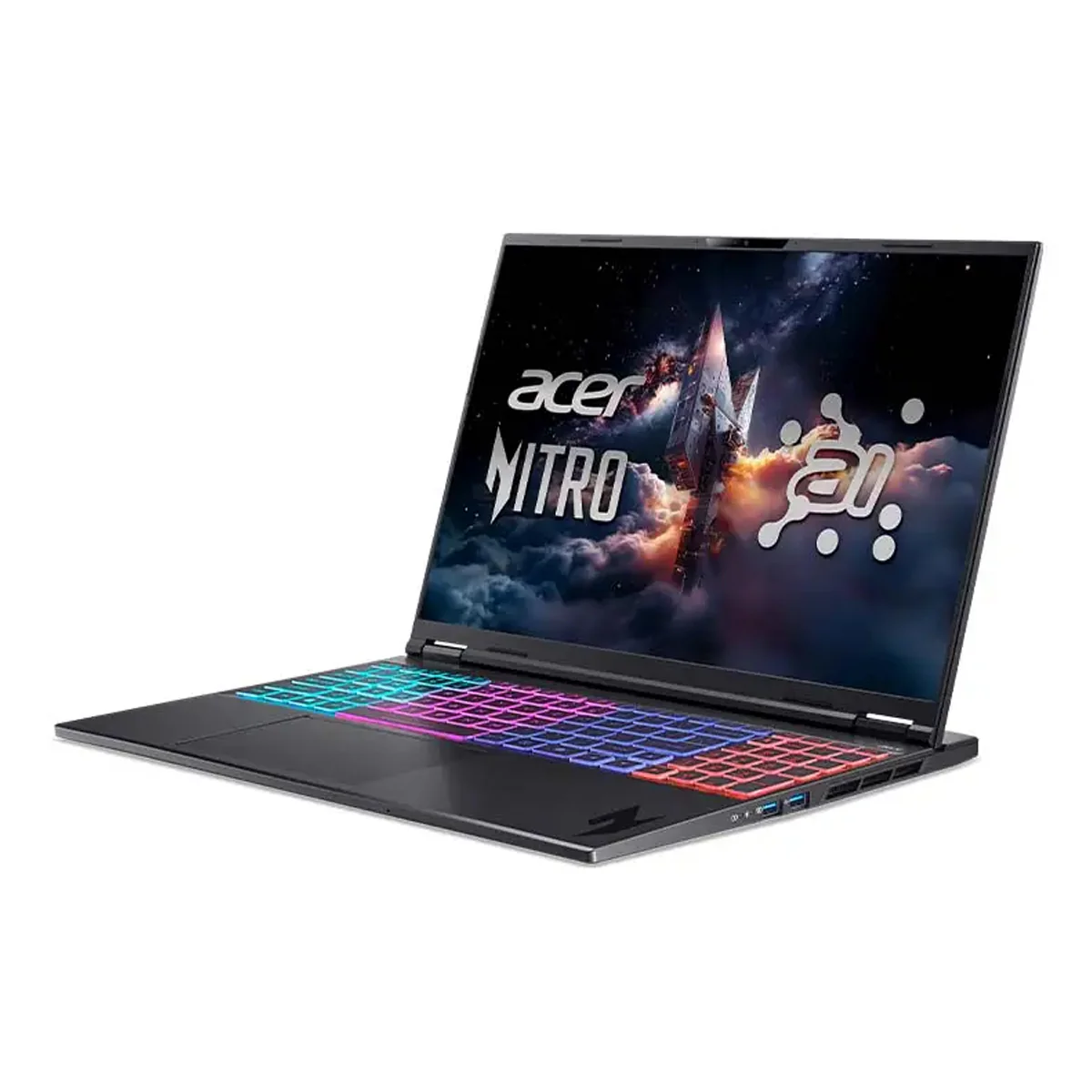 Acer Nitro 16S AI AN16S-61-R24N Gaming Laptop (Obsidian Black) | 16" WQXGA (2560x1600) 180Hz IPS | Ryzen AI 7 350 | 16GB RAM | 512GB SSD | RTX 5060 | Windows 11 Home | Acer VX15 Backpack - Image 3