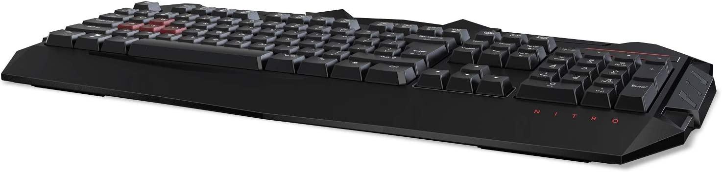 Acer Nitro Membrane Gaming Keyboard (Black) (NKB810) - Image 3