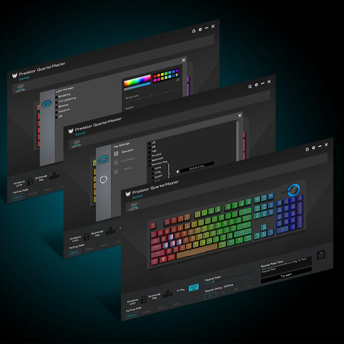 Acer Predator Aethon 700 Full RGB Backlit Mechanical Gaming Keyboard - Image 7