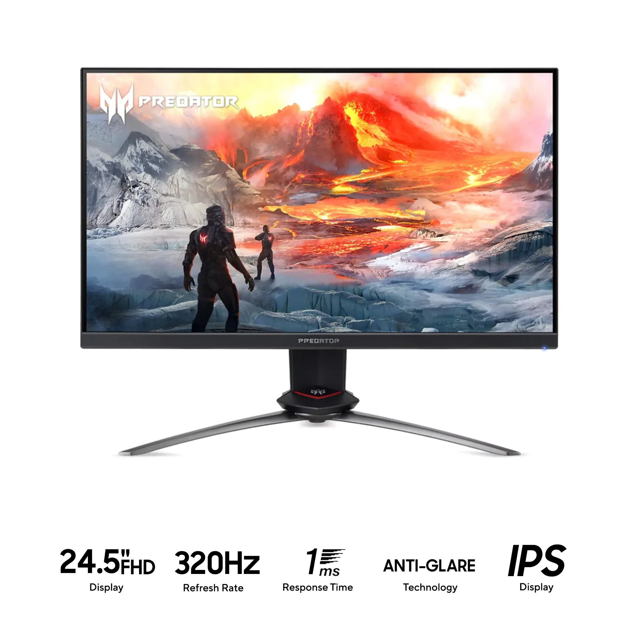 Acer Predator XB253Q F3BMIIPRX 24.5" FHD (1920x1080) 320Hz 1ms VRB IPS Gaming Monitor with Tilt, Height, Swivel & Pivot Adjustment