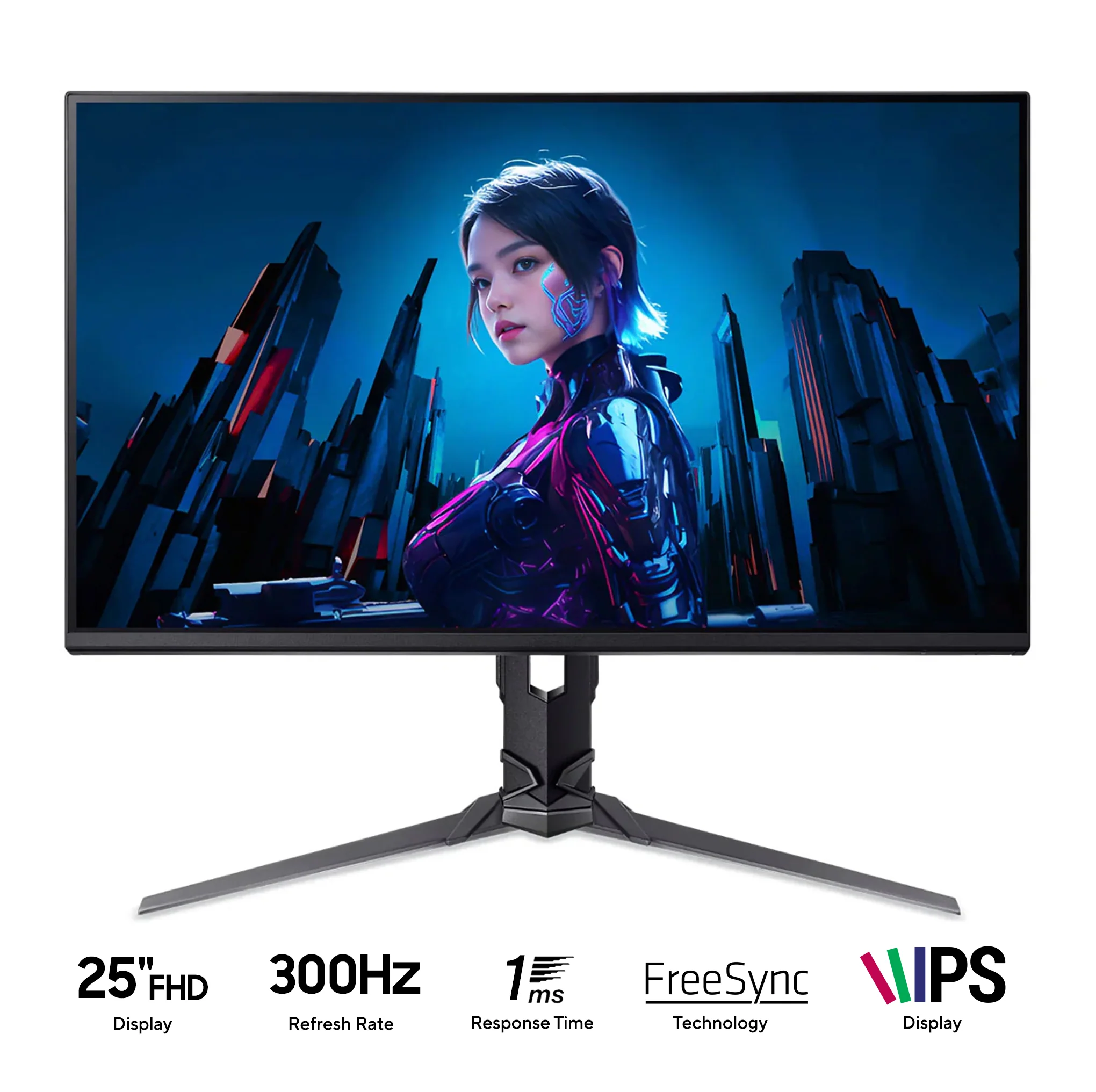 Acer Predator XB253Q FBMIIPRX 25" FHD (1920X1080) IPS 300HZ 1ms VRB HDR10 Gaming Monitor