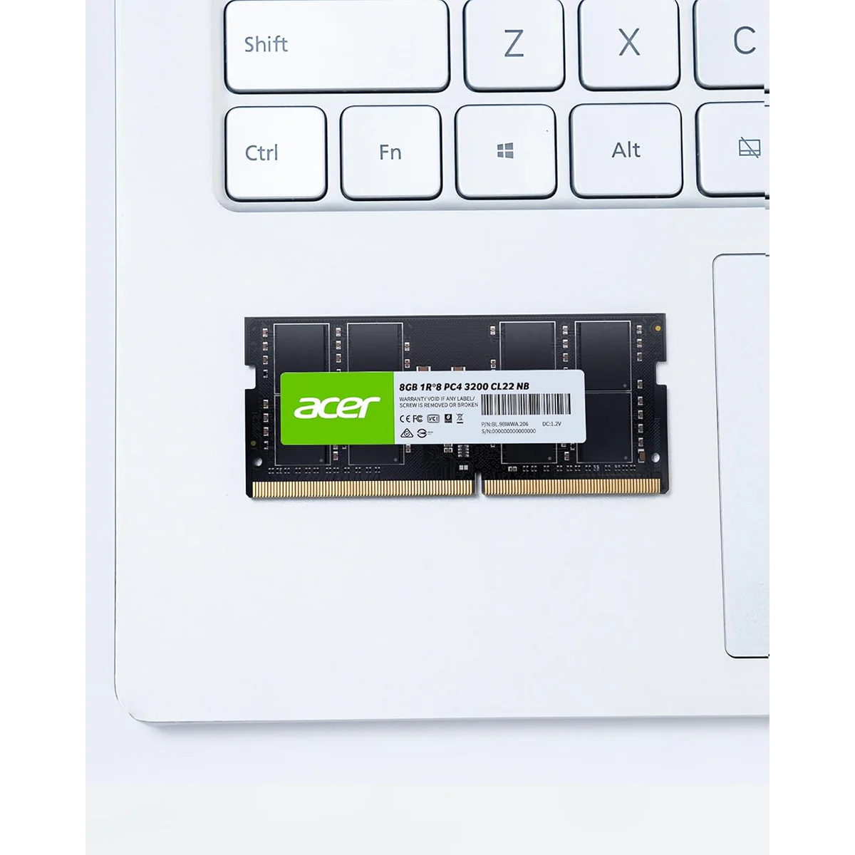 Acer SD100 3200MHz CL22 DDR4 SODIMM (8GB, 16GB) - Image 2