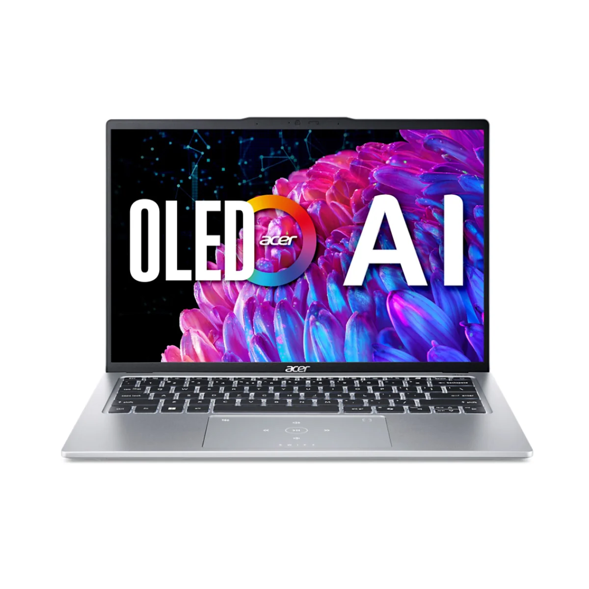 Acer Swift Go 14 SFG14-73-7481 Laptop (Pure Silver) | 14" WQXGA+ (2880x1800) OLED | Ultra 7 155H | 16GB RAM | 1TB SSD | Intel Arc Graphics | Windows 11 Home | MS Office Home & Student 2021 |  Acer Entry Run Rate Backpack E-1620-P - Image 2