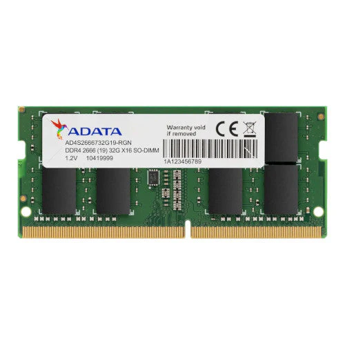 Adata 32GB DDR4 3200MHz PC4-25600 SO-DIMM Memory (AD4S320032G22-SGN)