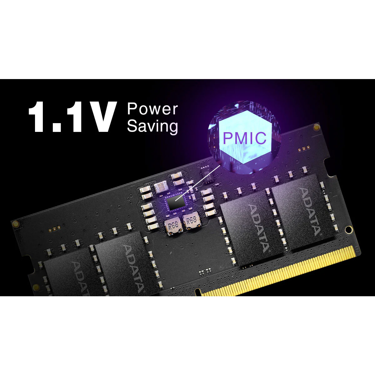 Adata 8GB DDR5 4800Mhz SO-DIMM Memory Module AD5S48008G-S - Image 3