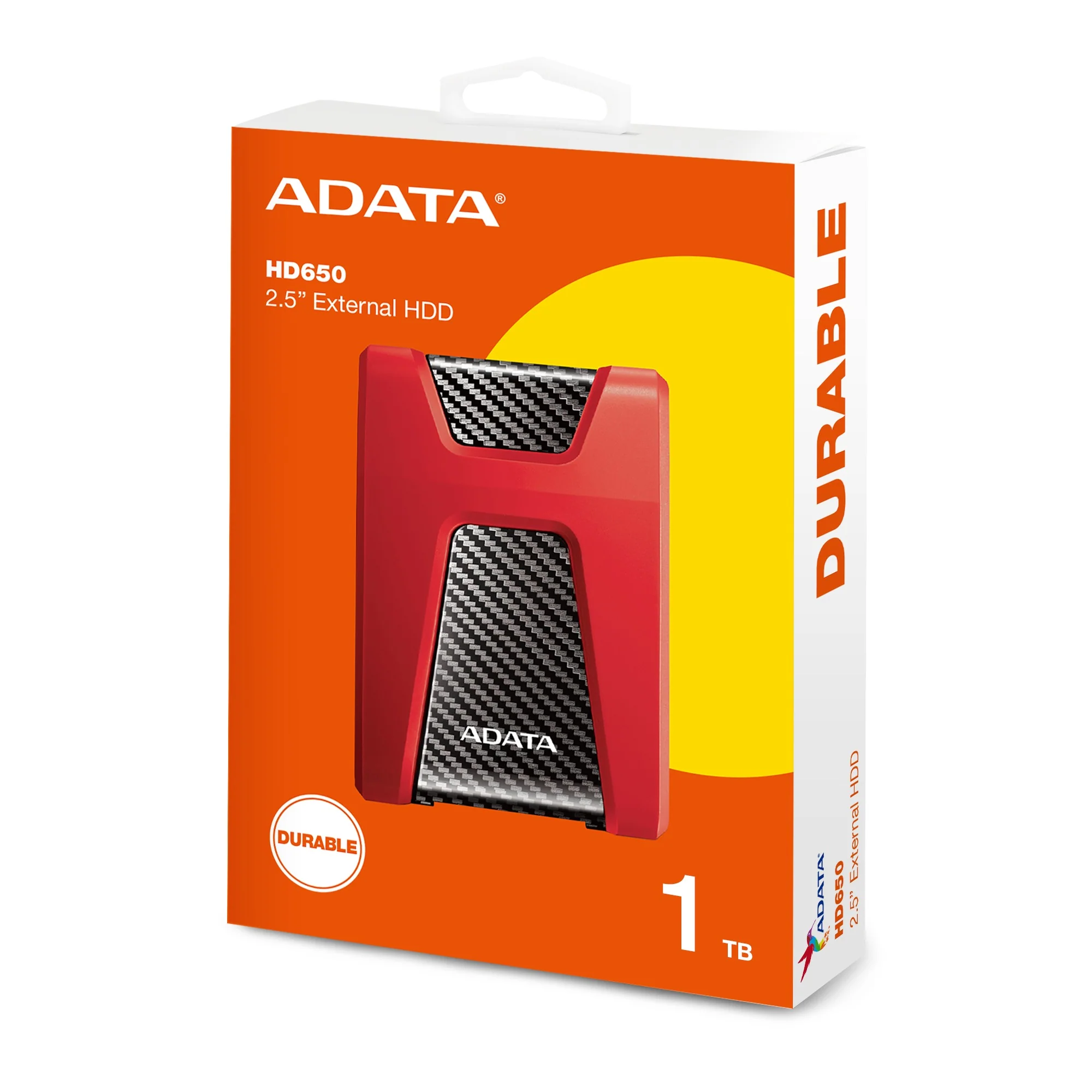 Adata HD650 Durable 2TB 2.5" External Hard Drive (Black, Blue, Red) - Image 15