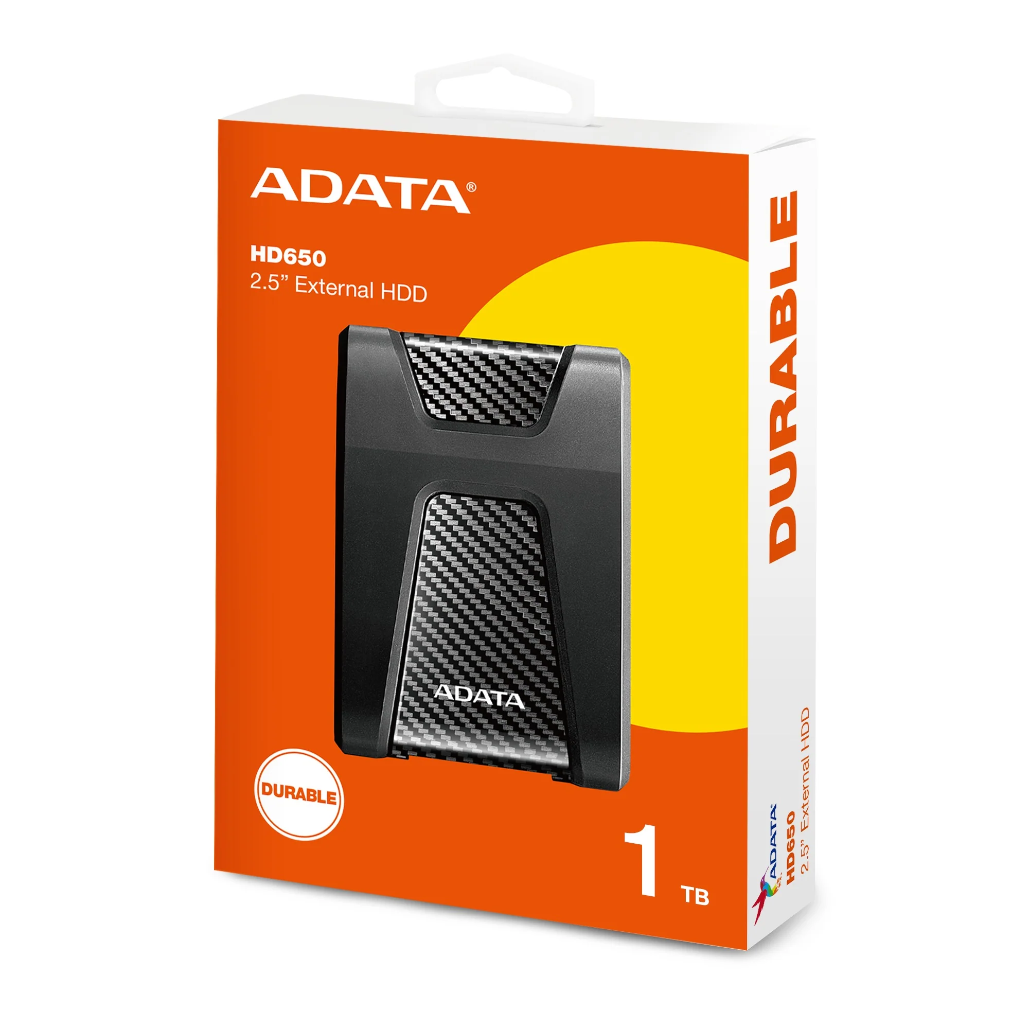 Adata HD650 Durable 2TB 2.5" External Hard Drive (Black, Blue, Red) - Image 5