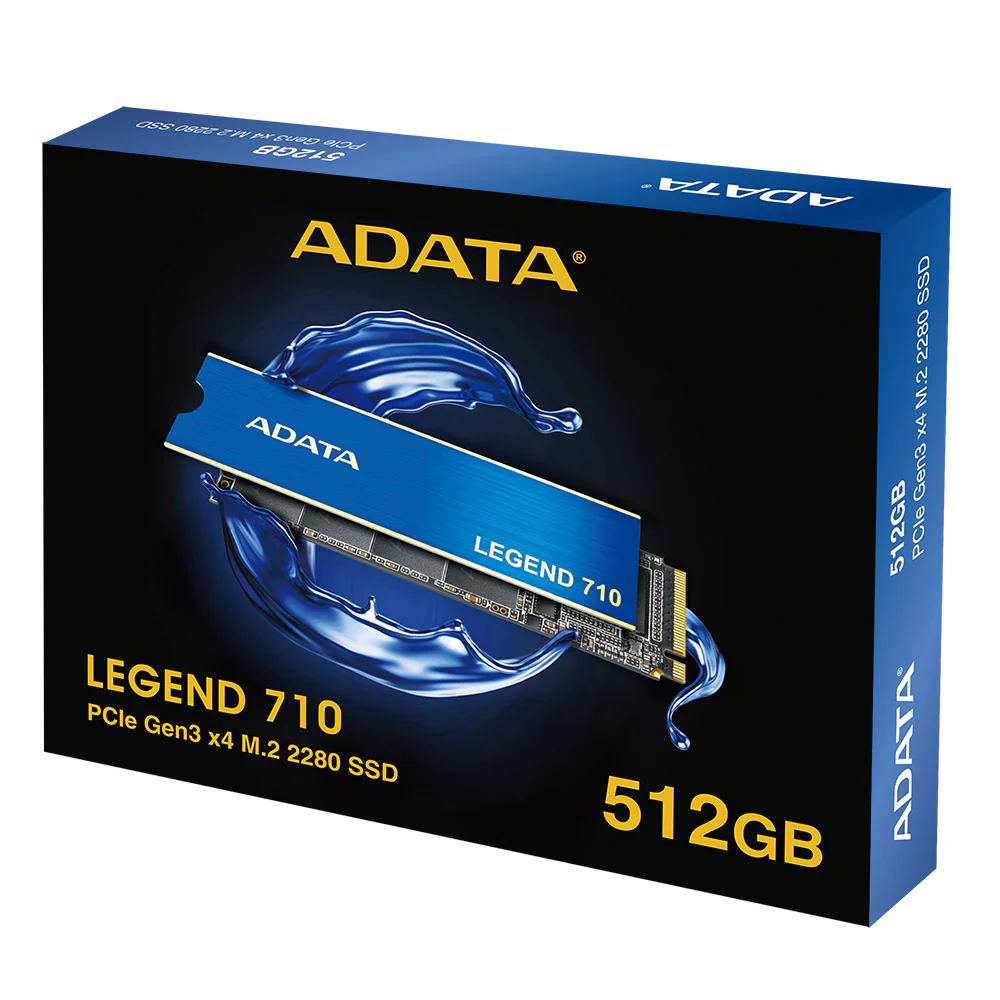 Adata Legend 710 512GB PCIE Gen3 X4 M.2 2280 Internal SSD (ALEG-710-512GCS) - Image 5