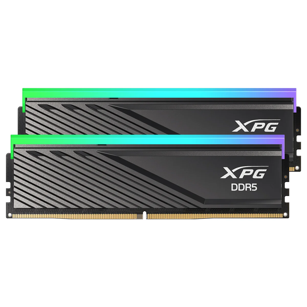 Adata XPG Lancer Blade 32GB (2x16GB) RGB DDR5 6400MT/s CL 32-39-39 1.4V Desktop Memory with Heatsink (Black, White) (AX5U6400C3216G-DTLABRBK, AX5U6400C3216G-DTLABRWH) - Image 2
