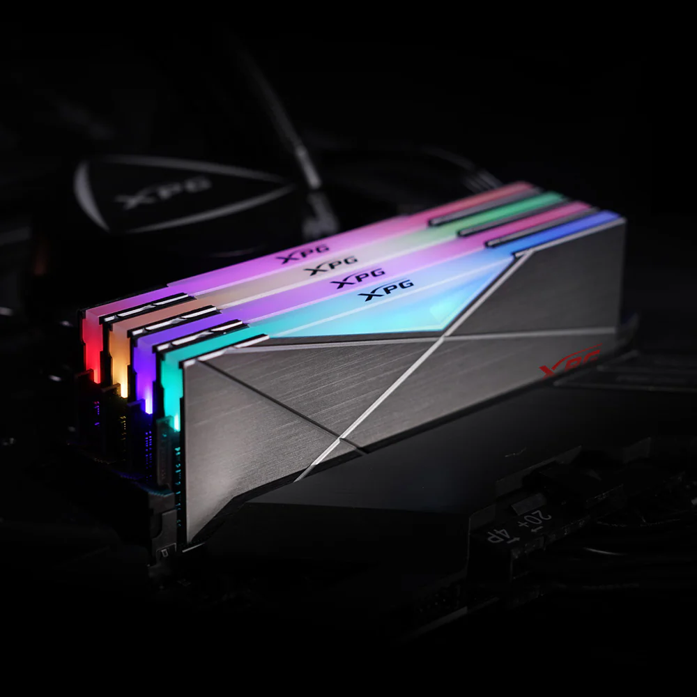 ADATA XPG Spectrix D50 16GB (1X16GB) DDR4 RGB 3600MHZ PC4-28800 CL18-22-22 1.35V Desktop Memory (Tungsten Grey) (AX4U360016G18I-ST50) - Image 2