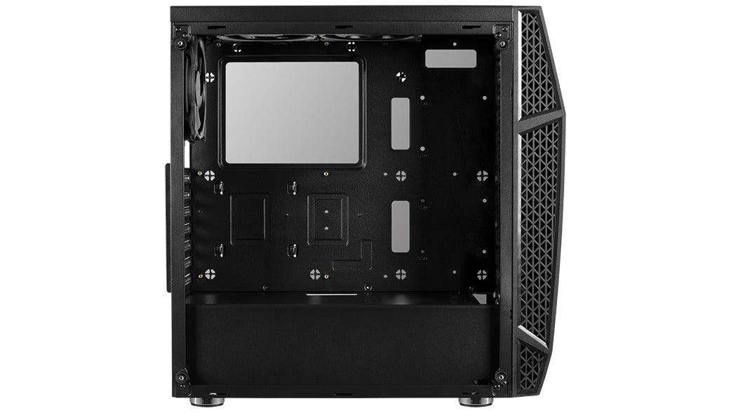 Aerocool Klaw-G-BK-V1 Tempered Glass RGB Mid-Tower Case (Black) - Image 6