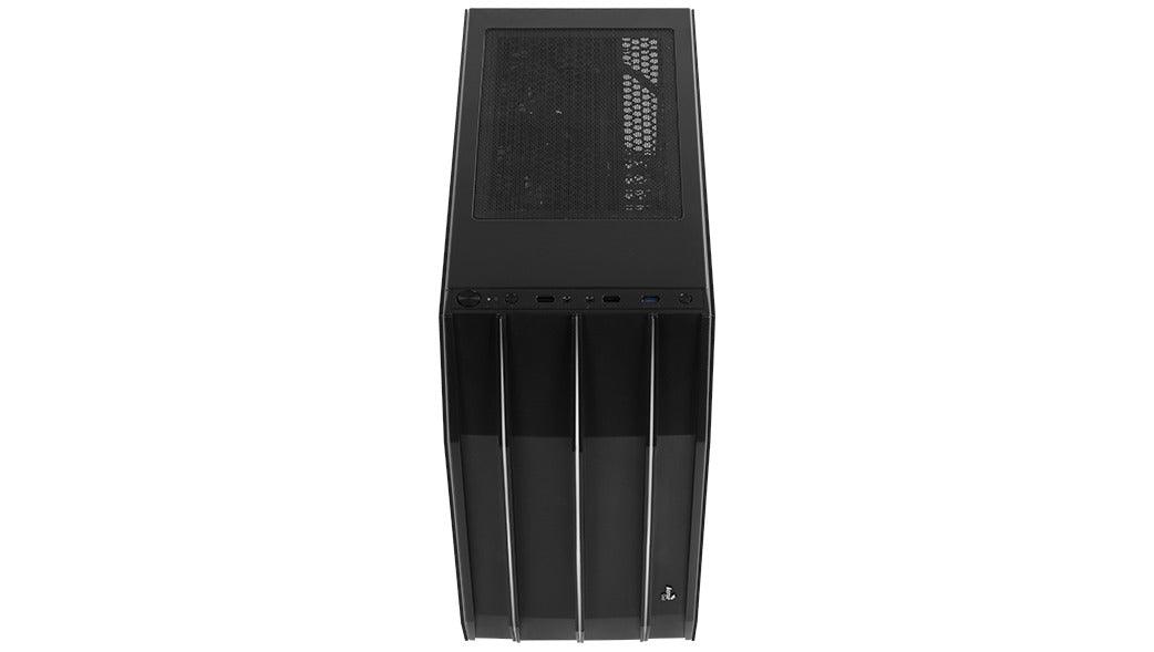 Aerocool Klaw-G-BK-V1 Tempered Glass RGB Mid-Tower Case (Black) - Image 9
