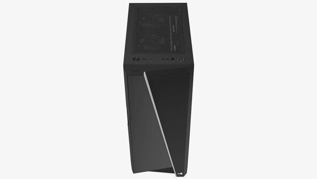 Aerocool Mirage-G-BK-V1 ARGB Mid-Tower Case (Black) - Image 4