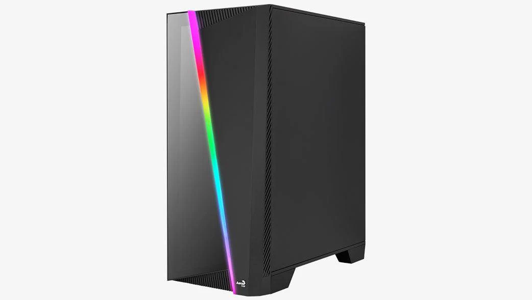 Aerocool Mirage-G-BK-V1 ARGB Mid-Tower Case (Black) - Image 5