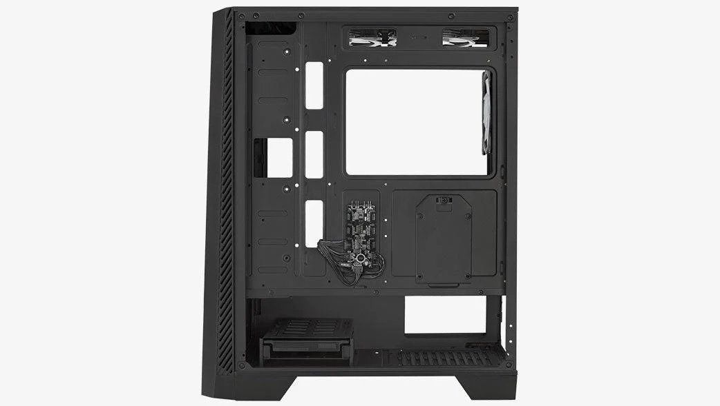 Aerocool Mirage-G-BK-V1 ARGB Mid-Tower Case (Black) - Image 7