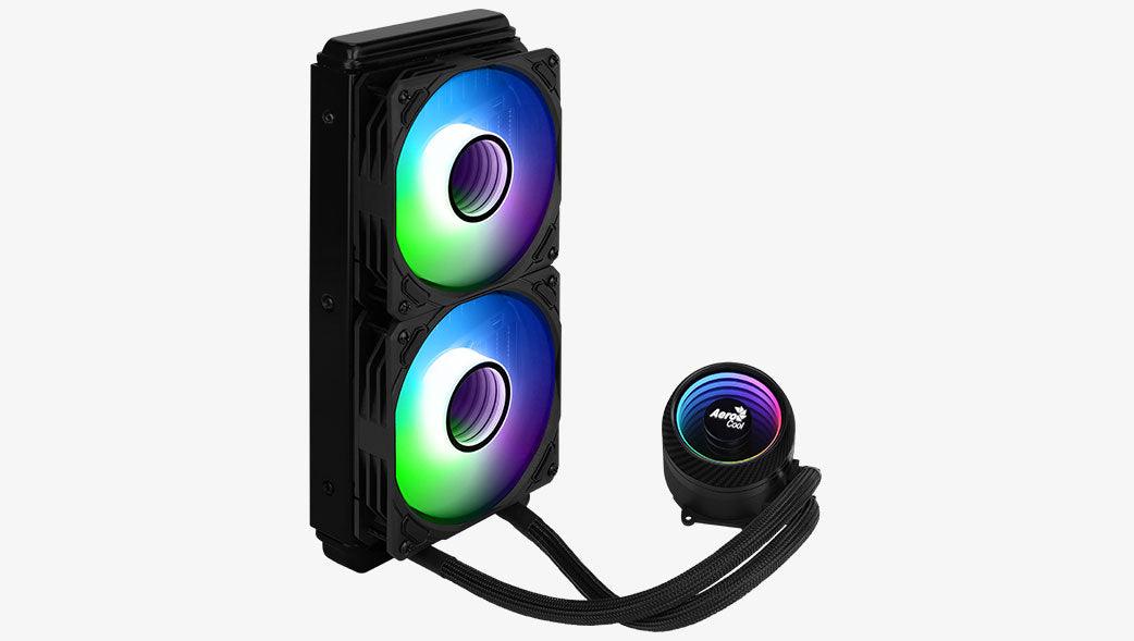 Aerocool Mirage L240 240MM ARGB Liquid Cpu Cooler (Black) - Image 5