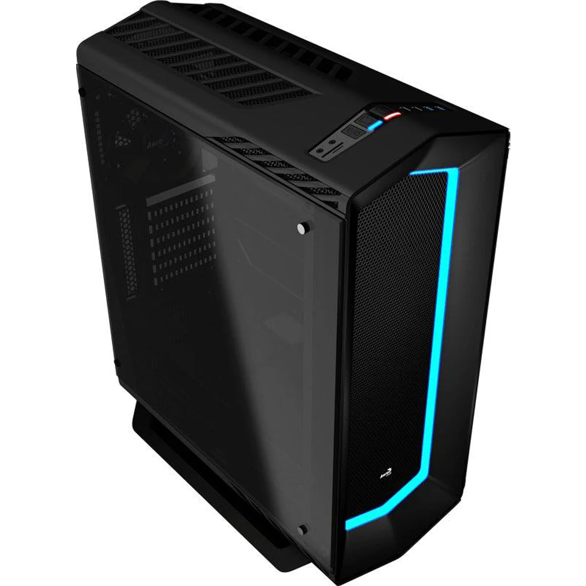 Aerocool P7-C1 Tempered Glass RGB Mid-Tower Case (Black) (P7-C1 BG) - Image 3